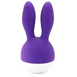 W-Play Wasserdichter G-Punkt Vibrator Hase Stil Dildos Vibrator Ei Sexspielzeug für Partner Anal und Vagina geeignet Vibrator Klitoris Stimulation 7 Multi Frequenz Aufladbar (Lila)