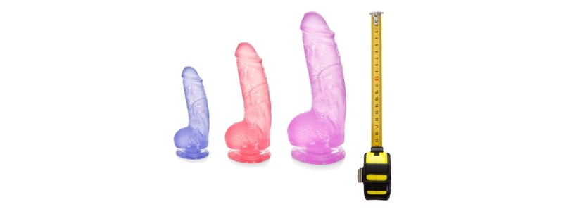 Dildo Test - 3 Dildos in verschiedener Größe